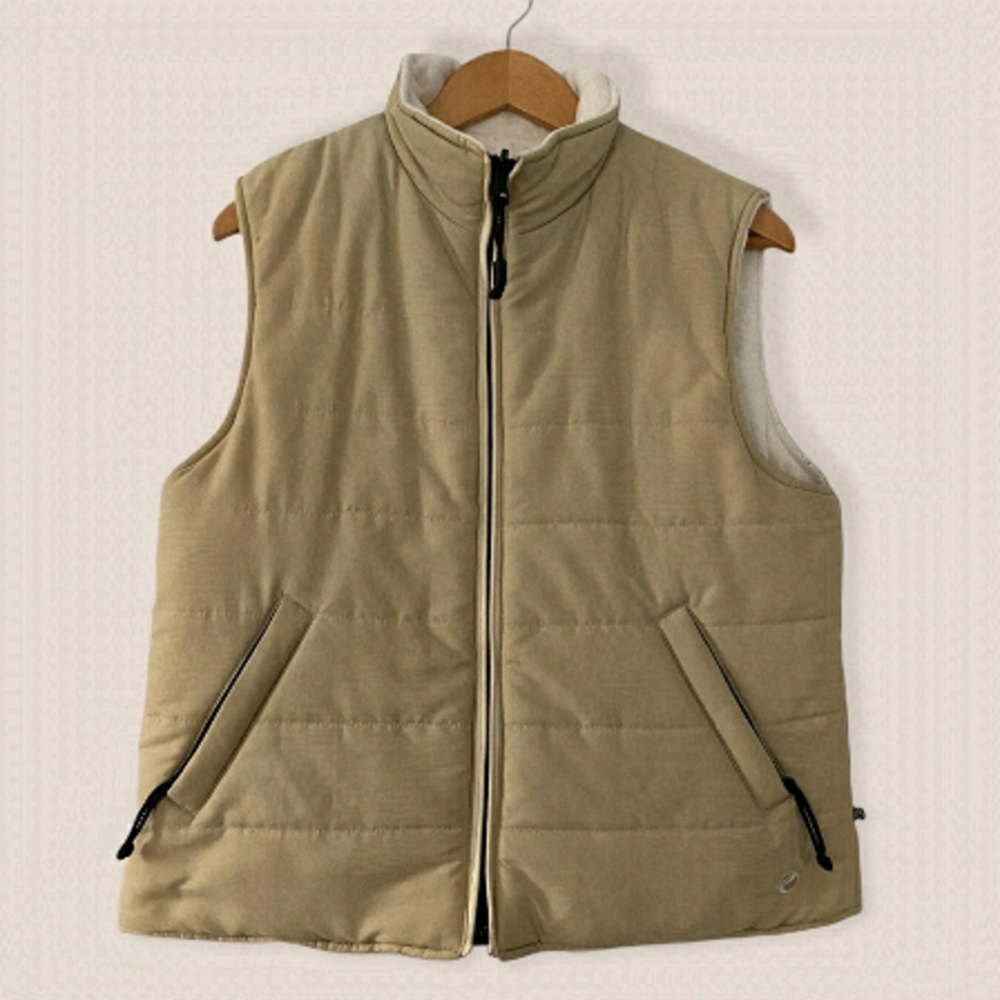 POWDER Room Cream Vest Sleeveless Medium